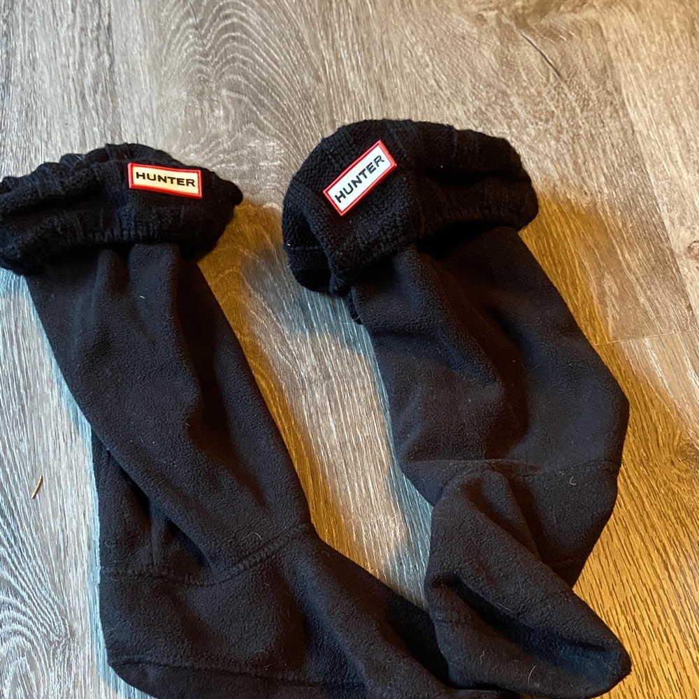 Hunter Black Fleece Boot Liners